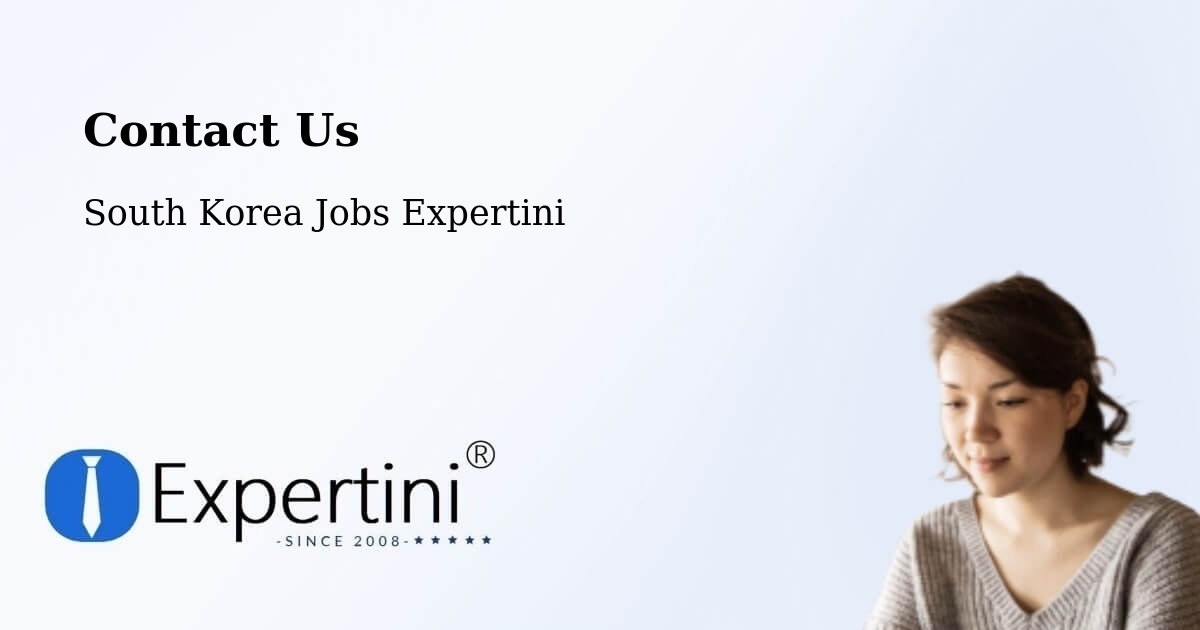 Contact Expertini – South Korea - South Korea Jobs Expertini